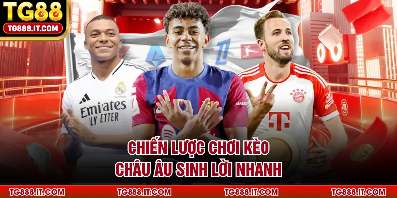 Chiến lược chơi kèo châu Âu sinh lời nhanh